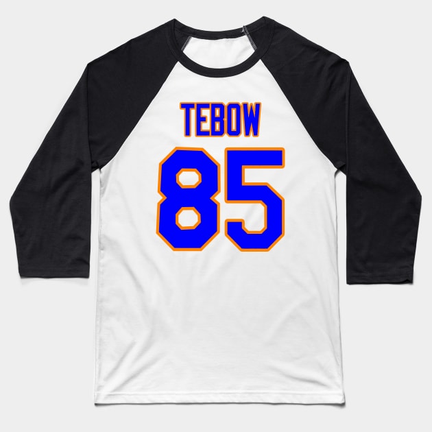 Tebow 85 Baseball T-Shirt by Rundown